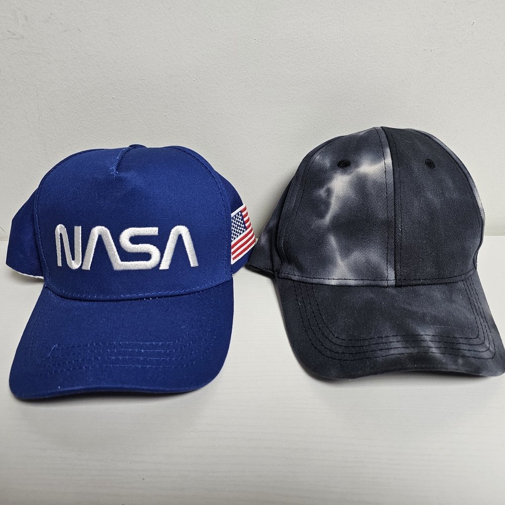 Blue and Black Kids Caps‎ Set